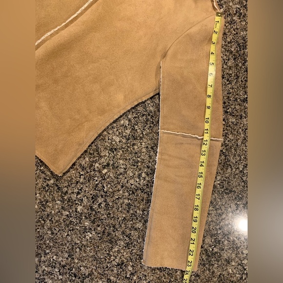 Velvet by Spencer Graham Vintage Faux Suede/Shearling Jacket. Size M. - Picture 8 of 9